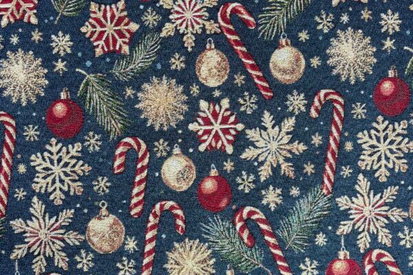 Gobelin Christmas Candy Blue