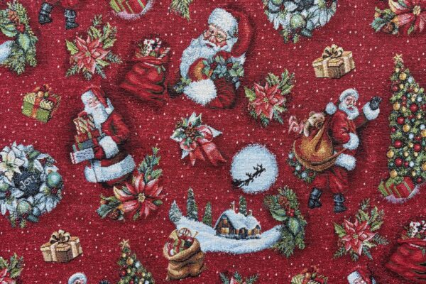 Gobelin Christmas Santa Red