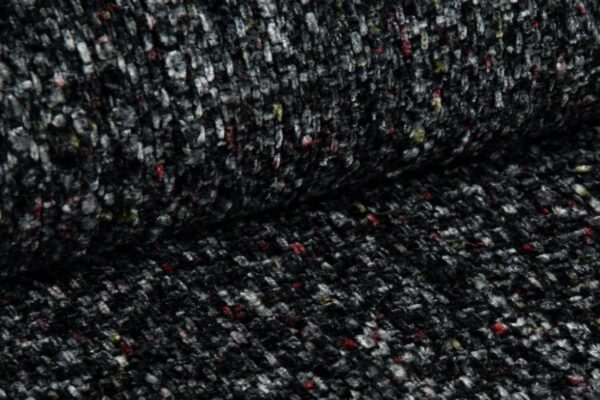 Bouclé Myrthe Anthracite/Black