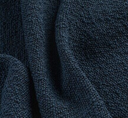Bouclé Myrthe Donker Blauw