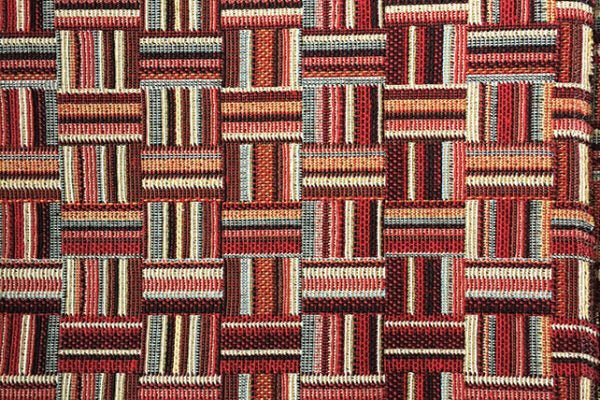 Gobelin Weave Red